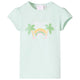 Maglietta per bambini VidaXL 128 menta chiara