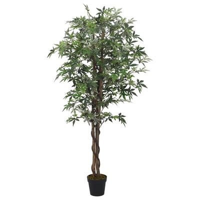 Vidaxl Artificiale Plant Maple Tree 336 Foglie 120 cm Verde