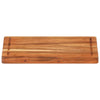 Vidaxl Hakblok 35x25x2.5 cm Acacia solido