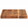 Vidaxl Hakblok 52x38x3.5 cm Solid Acaciahout