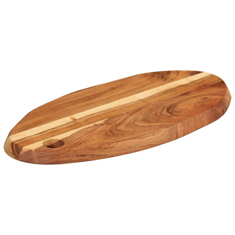 Vidaxl Hakblok 50x25x2.5 cm Solid Acaciahout