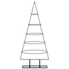 Vidaxl Decoración de Navidad Árbol de Navidad de 125 cm de metal negro