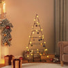 Vidaxl Decoración de Navidad Árbol de Navidad de 125 cm de metal negro
