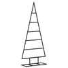 Vidaxl Decorazione natalizia albero di Natale 90 cm in metallo nero