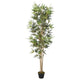 VidaXL planta artificial bambú 1104 hojas 180 cm verde