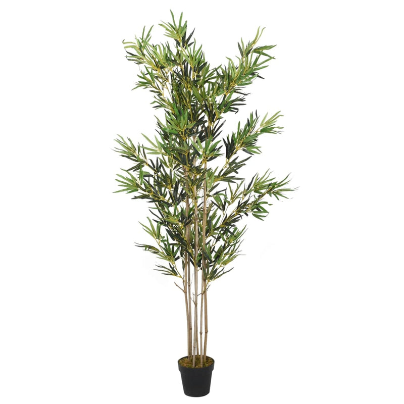 Vidaxx pianta artificiale bambù 1380 foglie 200 cm verde