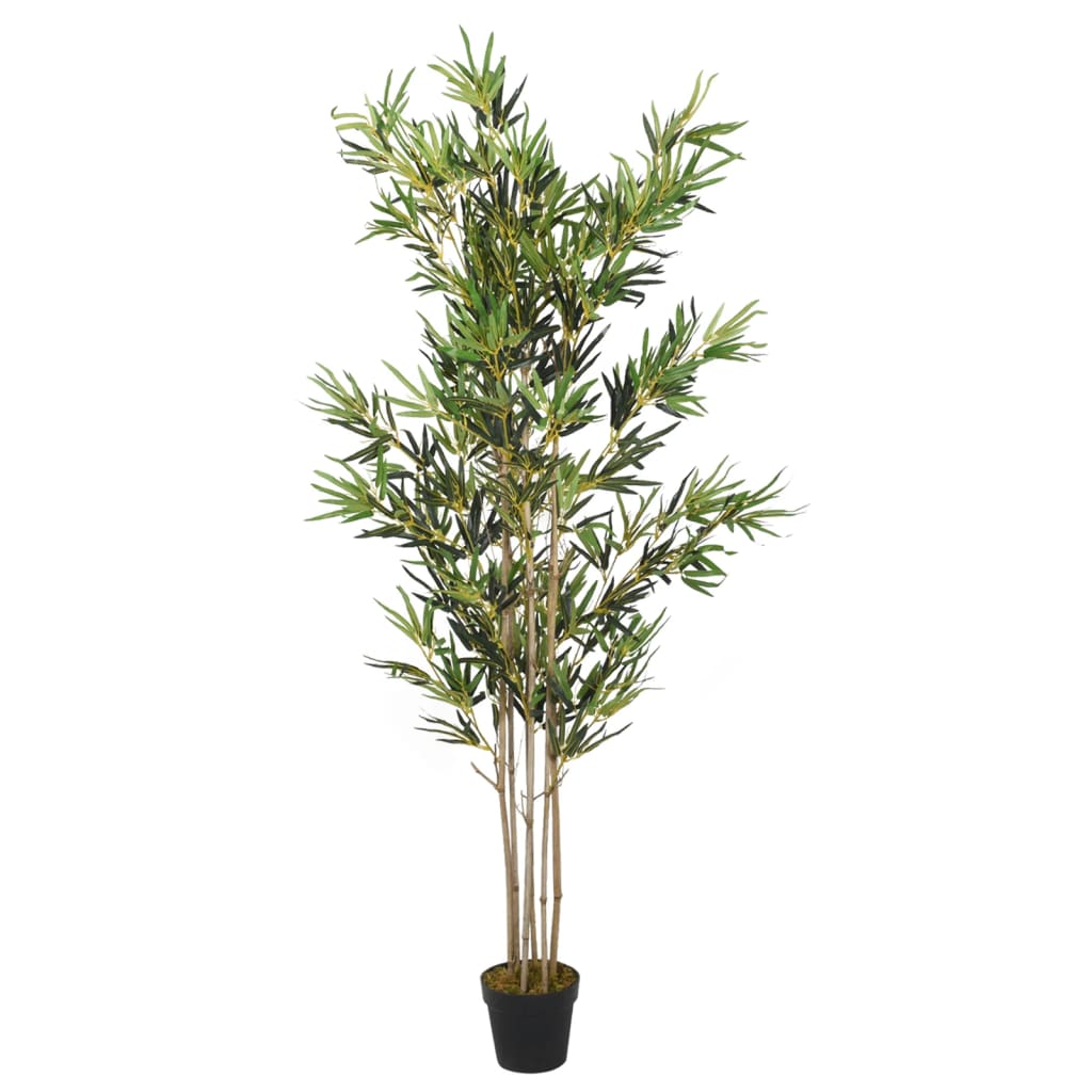 Vidaxx pianta artificiale bambù 1380 foglie 200 cm verde