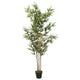Vidaxx pianta artificiale bambù 1380 foglie 200 cm verde