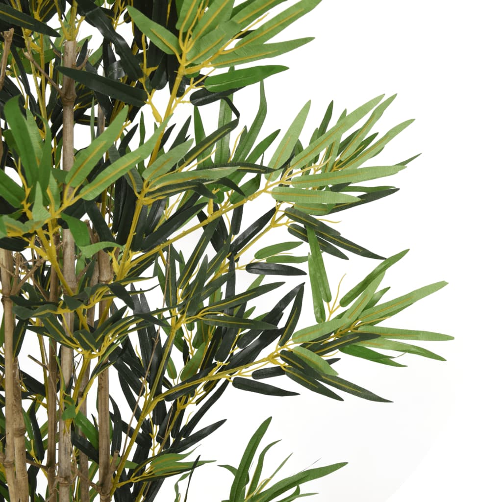 Vidaxx pianta artificiale bambù 1380 foglie 200 cm verde