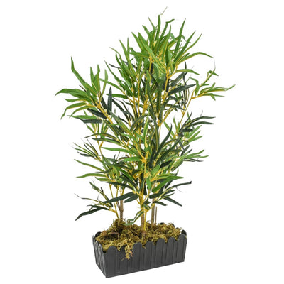 Vidaxl Bambú de planta artificial 368 Hojas 80 cm verde