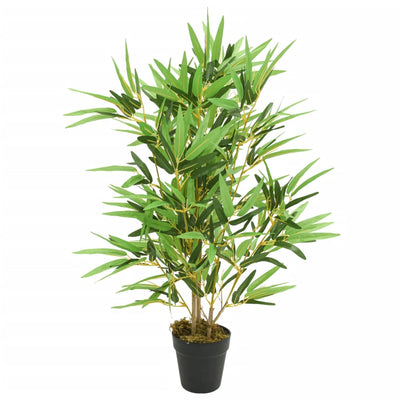 Vidaxl Bambú de planta artificial 368 Hojas 80 cm verde