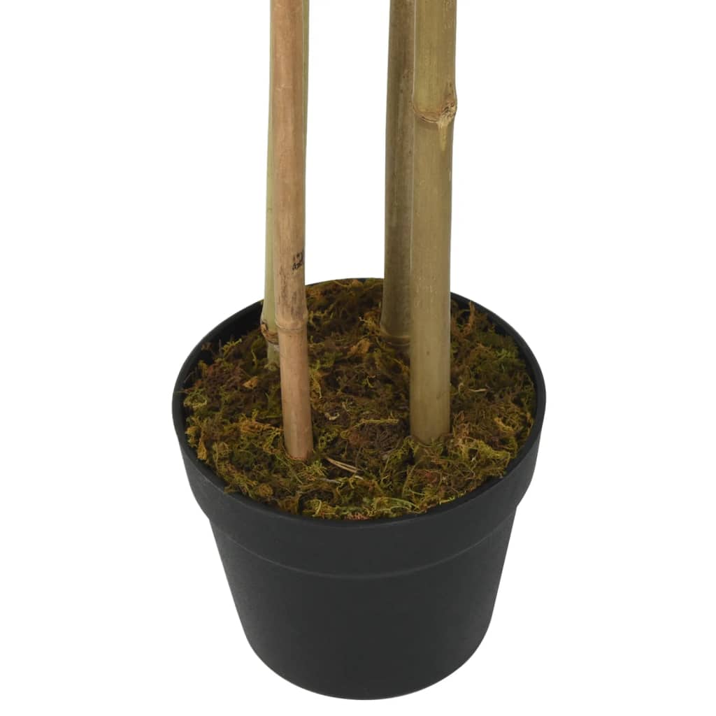 Vidaxl Bambú de plantas artificiales 380 hojas 80 cm verde