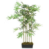Vidaxl Bamboo 730 foglie di vegetale per piante artificiali 120 cm