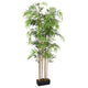 Vidaxx pianta artificiale bambù 1095 foglie 150 cm verde