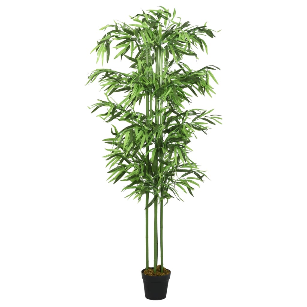 VidaXL planta artificial bambú 864 hojas 180 cm verde