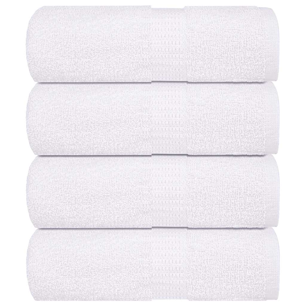 Vidaxl gastendoekjes frogn 4 st 30x50 cm 360 g m² wit