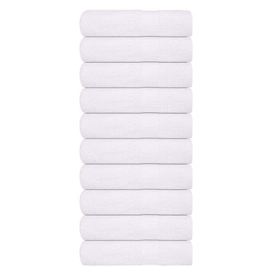 Asciugamani Vidaxl 10 ST 50x100 cm 360 g m² 100% di cotone bianco