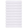 Asciugamani di sauna Vidaxl 10 ST 80x200 cm 360 g m² 100% di cotone bianco
