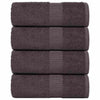 Vidaxl Washots 4 ST 15x21 cm 360 g m² 100% Cotton Anthracite colorato