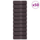 Toallitas de jabón de Vidaxl 50 ST 30x30cm 360 g m² 100% de antracita de algodón