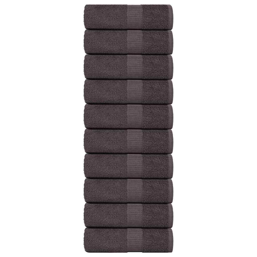 Vidaxl Guest Wipes 10st 30x50cm 360G m² 100% Cotton anthrored