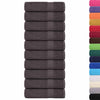 Vidaxl badhanddoeken frogn 25 st 100x150 cm 360 g m² antraciet