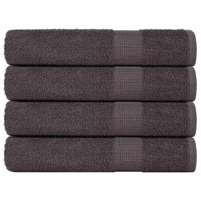 Vidaxl saunahanddoeken frogn 4 st 80x200 cm 360 g m² antraciet