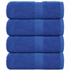 VIDAXL SALUPE DI SPAINS 4 ST 30x30 cm 360 g m² 100% blu di cotone