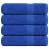 Vidaxl handdoeken frogn 4 st 50x100 cm 360 g m² blauw