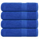 Vidaxl Bath towels 4 ST 100x150 cm 360 g m² 100% cotton blue