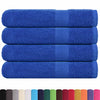 Vidaxl handdoeken frogn 4 st 100x200 cm 360 g m² blauw