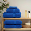 Vidaxl handdoeken frogn 4 st 100x200 cm 360 g m² blauw