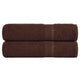 Toallas Vidaxl 2 st 50x100 cm 360 g m² 100% de algodón marrón