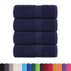 VIDAXL SALATURA DI SPAINS 4 ST 30x30 cm 360 g m² 100% cotone blu navy