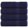 Vidaxl handdoeken frogn 4 st 50x100 cm 360 g m² marineblauw
