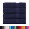 Asciugamani Vidaxl 4 ST 50x100 cm 360 g m² 100% cotone blu navy
