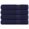 Vidaxl sauna asciugamani 4 ST 80x200 cm 360 g m² 100% cotone blu navy