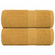 Toallitas de jabón Vidaxl 2 st 30x30 cm 360 g m² 100% de oro de algodón