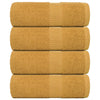 VIDAXL SALPA DI SPEACHE 4 ST 30x30 cm 360 g m² 100% in oro di cotone colorato