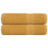 Asciugamani Vidaxl 2 ST 50x100 cm 360 g m² 100% in oro di cotone colorato