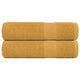 Asciugamani Vidaxl 2 ST 50x100 cm 360 g m² 100% in oro di cotone colorato