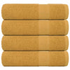 Asciugamani Vidaxl 4 ST 50x100 cm 360 g m² 100% in oro di cotone