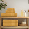 Asciugamani Vidaxl 4 ST 50x100 cm 360 g m² 100% in oro di cotone