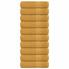 Toallas Vidaxl 10 st 50x100 cm 360 g m² 100% de oro de algodón