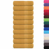 Toallas Vidaxl 10 st 50x100 cm 360 g m² 100% de oro de algodón