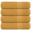 Asciugamani da bagno Vidaxl 4 pezzi 100x150 cm 360 g m² 100% di cotone colorato