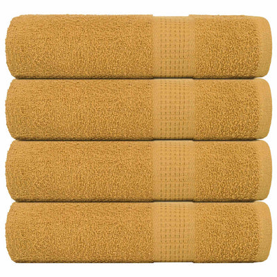 Asciugamani da bagno Vidaxl 4 pezzi 100x150 cm 360 g m² 100% di cotone colorato