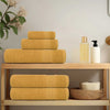 Asciugamani da bagno Vidaxl 4 pezzi 100x150 cm 360 g m² 100% di cotone colorato