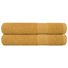 Asciugamani vidaxl 2 pezzi 100x200 cm 360 g m² 100% di cotone colorato