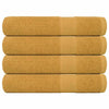 Asciugamani Vidaxl 4 ST 100x200 cm 360 g m² 100% in oro di cotone